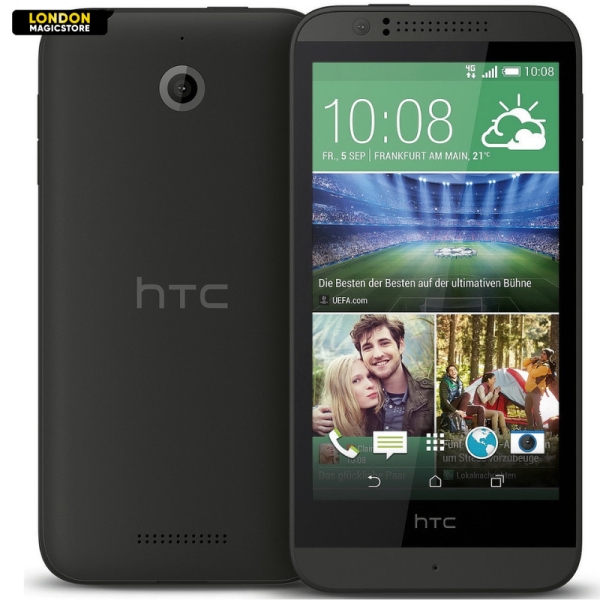 HTC Desire 510 – 8GB schwarz Single Sim 02 Lock Smartphone – B Zustand