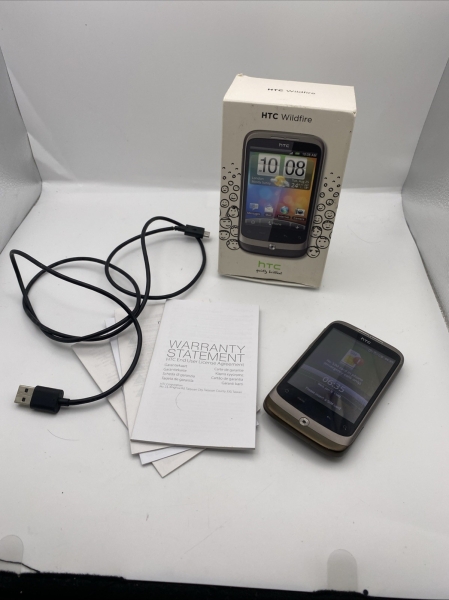 HTC Wildfire – 512MB – Silber Vodafone Originalverpackt