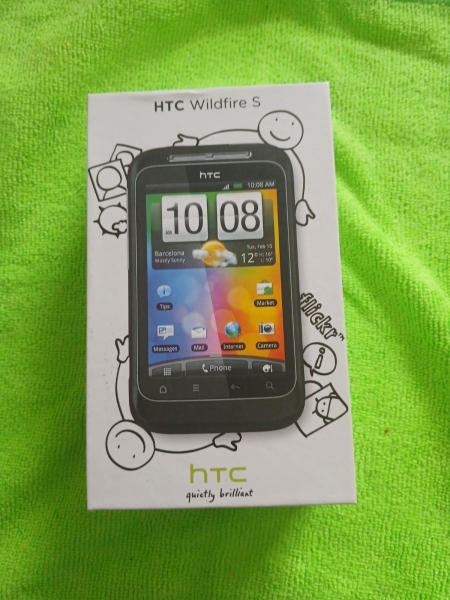 HTC  Wildfire S – Schwarz (Ohne Simlock) Smartphone