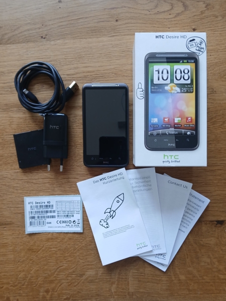 HTC Desire HD Smartphone Maduro Brown