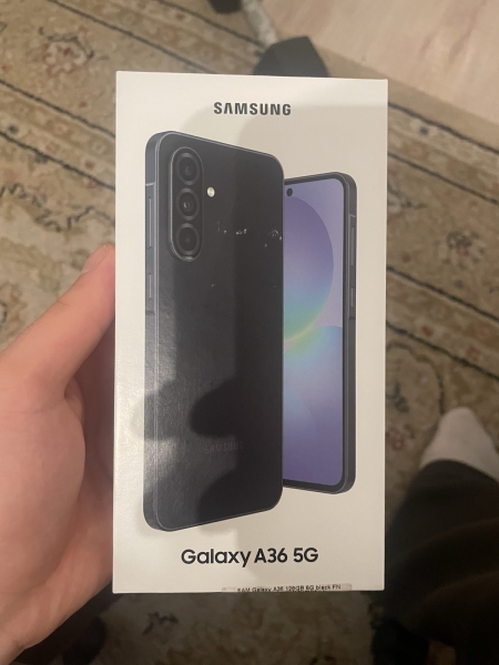 Samsung Galaxy A36 Smartphone, 128GB, 6.70 Zoll, Dual SIM, 50MP, 5G, Schwarz