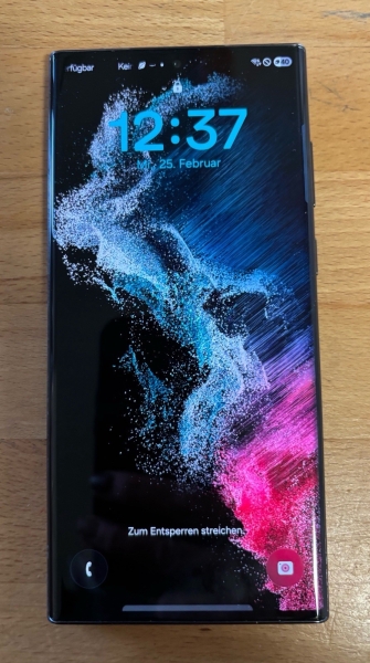 Samsung Galaxy S22 Ultra 256GB Schwarz Smartphone