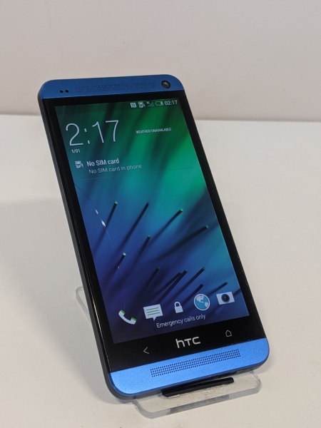 HTC One M7 blau entsperrt 32GB 2GB RAM Touchscreen Android Smartphone Handy