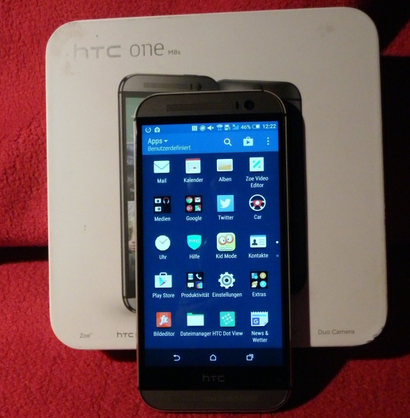HTC One M8s 2/ 16GB (Ohne Simlock) Smartphone Gunmetal Gray