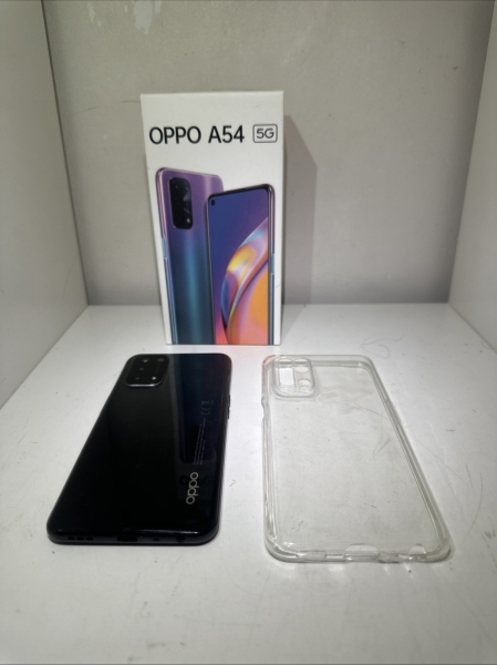 Oppo A54 5G Smartphone Dual SIM, 64GB, 48MP Kamera, 6,5″ Display, silber
