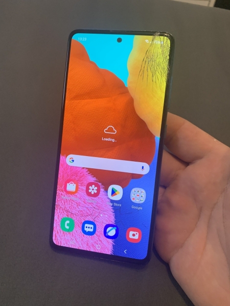 Samsung Galaxy A51 blau entsperrt 64GB 6,5″ 48MP 4GB Android Smartphone gesprungen