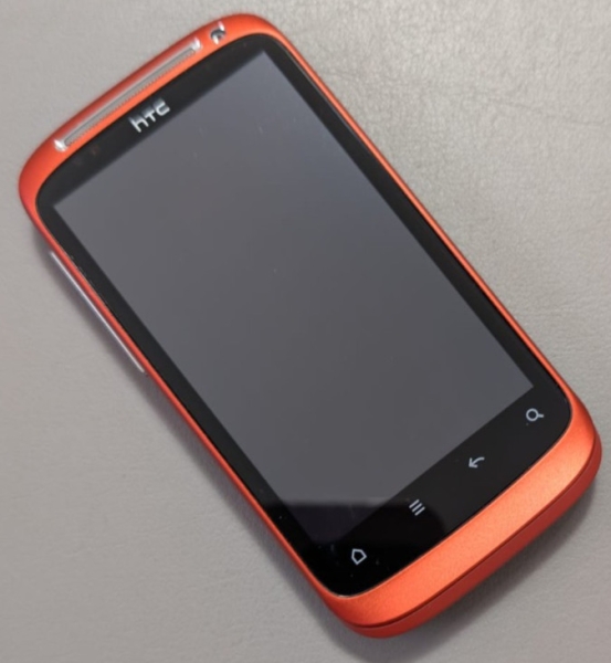 HTC Desire S 16 GB Rot/Orange Smartphone /Handy wie Unbenutzt! ohne OVP