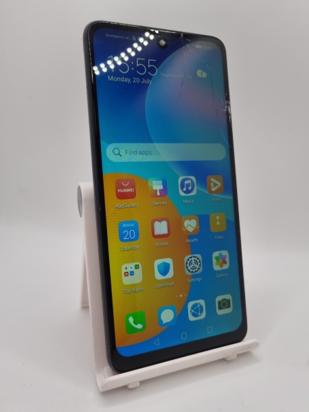 Huawei P Smart 2021 schwarz entsperrt 128GB 6,67″ 48MP Android Smartphone gesprungen