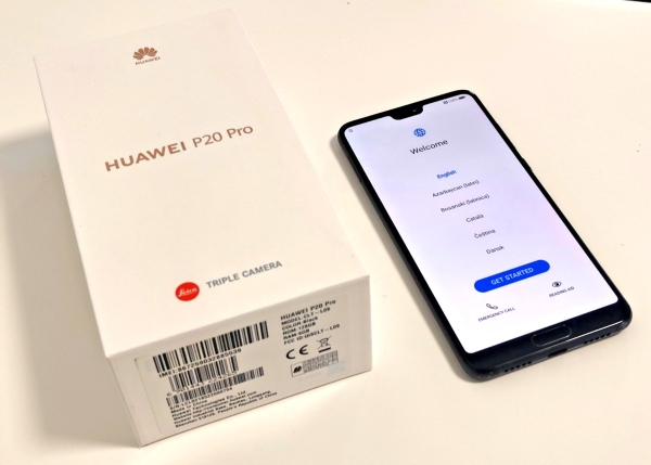 Huawei P20 Pro – 128 GB – Android-Smartphone schwarz (entsperrt) – originalverpackt