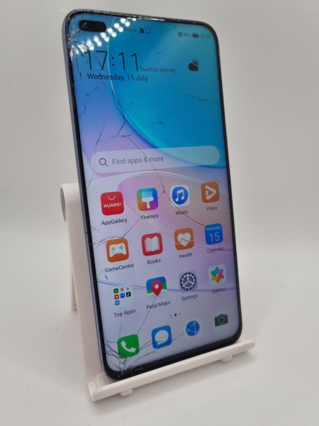 Huawei Nova 8i Moonlight Silver entsperrt 128GB 64MP Android Smartphone gesprungen