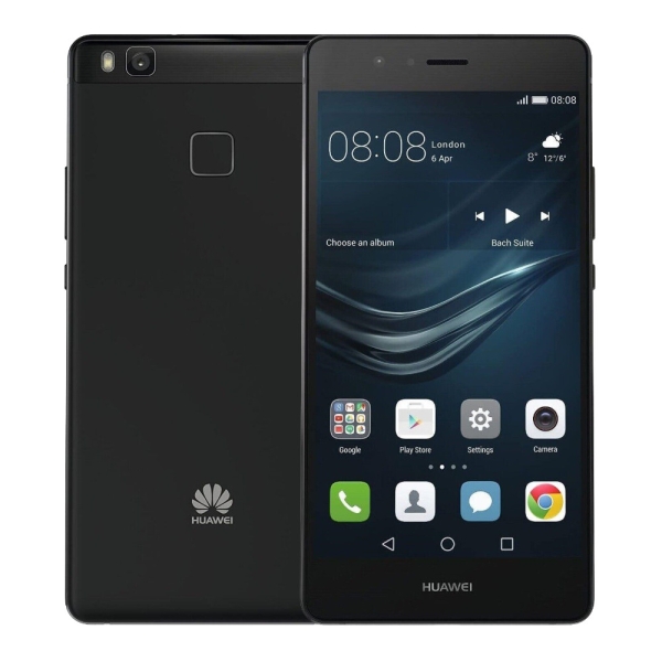 Huawei P9 Lite 16GB schwarz guter Zustand entsperrt Android Smartphone