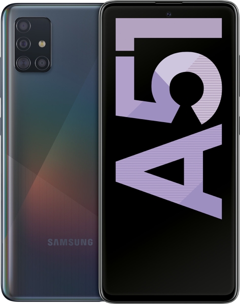 Samsung Galaxy A51 Smartphone 6,5 Zoll 128 GB Dual SIM schwarz „gut“