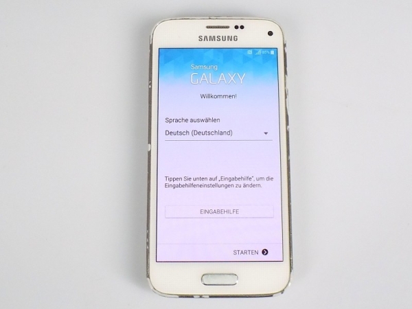 Samsung Galaxy S5 Mini Weiß 16GB Smartphone ohne Simlock mit Telekom Branding