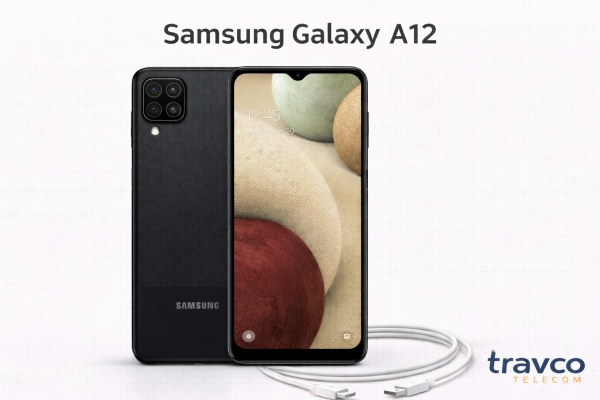 Samsung Galaxy A12 64GB Handy Smartphone Dual Sim entsperrt – Schwarz gebraucht