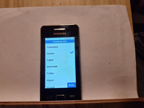 Handy Samsung  Galaxy Star2 GT S5260 schwarz ohne Simlock Smartphone