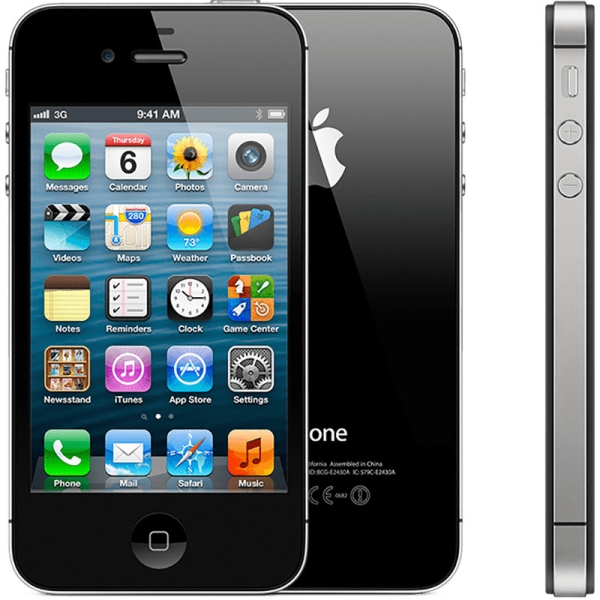 Apple iPhone 4s – 16GB – Schwarz (Vodafone) A1387 (CDMA + GSM) – Guter Zustand