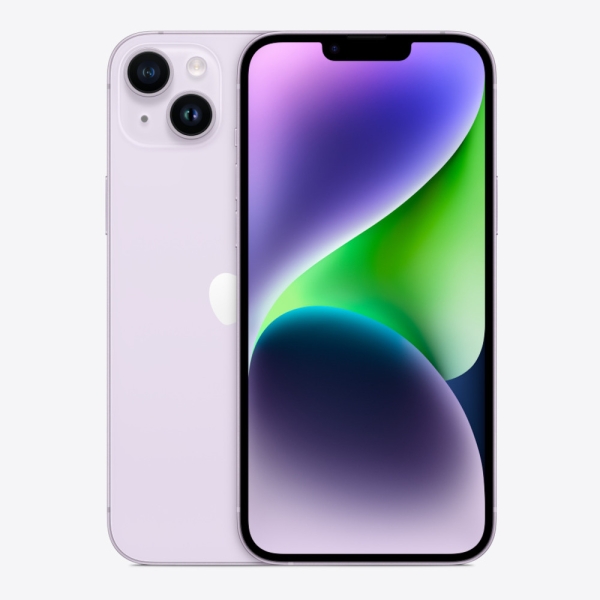 Apple iPhone 14+ Plus 128GB lila fairer Zustand entsperrt iOS Smartphone
