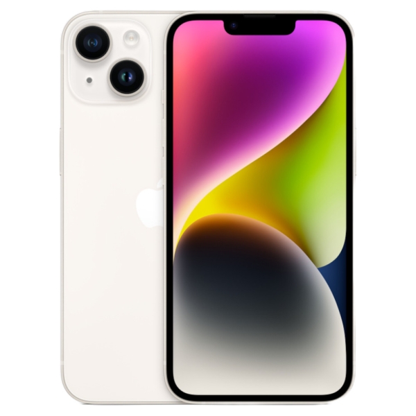 Apple iPhone 14 256GB Starlight guter Zustand entsperrt iOS Smartphone