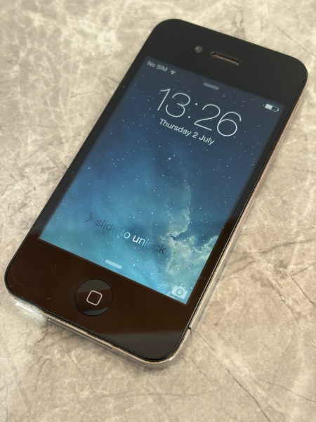 Apple iPhone 4 16GB schwarz A1332 Smartphone voll funktionsfähig Werksreset