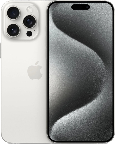 Smartphone Apple iPhone 15 Pro Max 256GB 6,7” Dynamic Island Titan Weiß