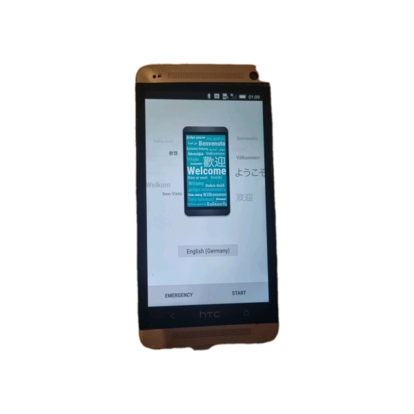 HTC One M7 32GB (silber) Smartphone geprüft gebraucht