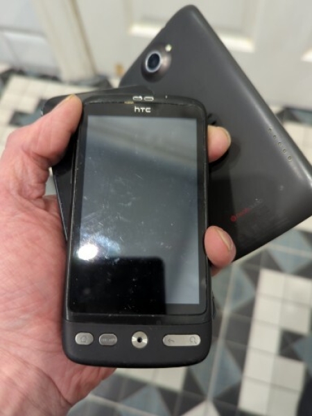 Guter Zustand (Orange Network) HTC Desire Brown Smartphone