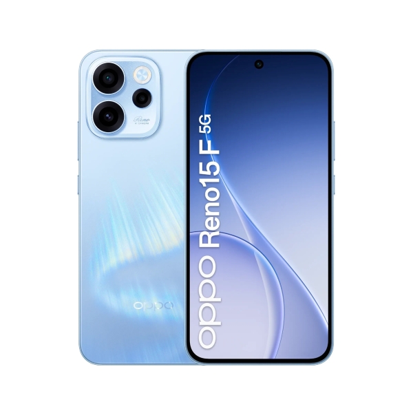 Handy Smartphone OPPO Reno 15F 5G 6,57 zoll 8+256GB Aurora Blue