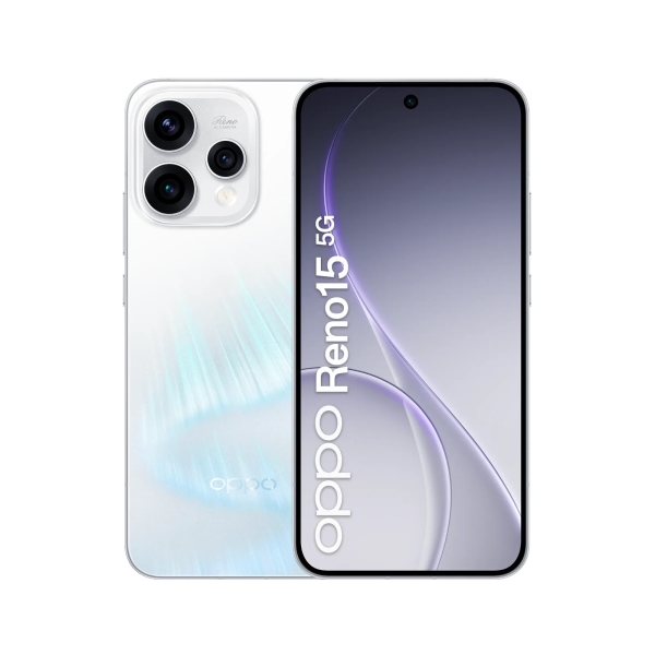 Handy Smartphone OPPO Reno 15 5G 6,59 zoll 8+512GB Aurora White