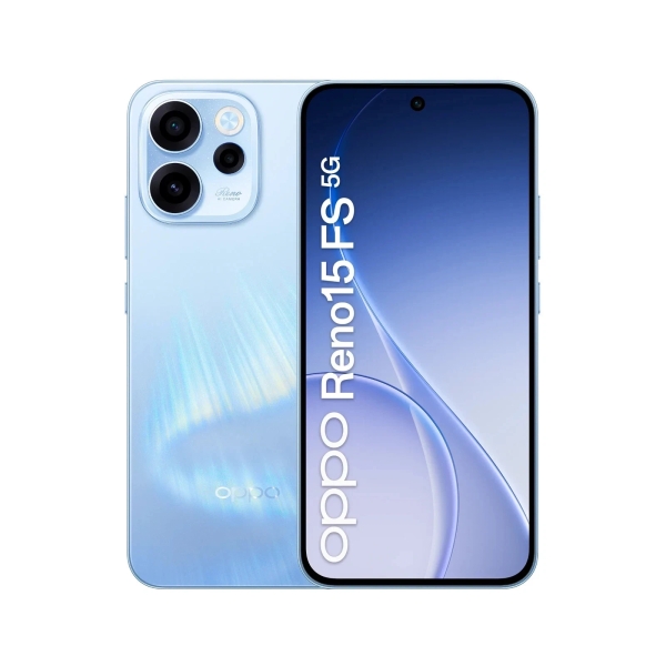 Handy Smartphone OPPO Reno 15FS 5G 6,57″ 8+512GB Aurora Blue