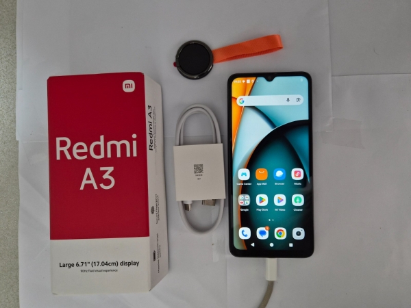 Xiaomi Redmi A3 64GB schwarz Dual-SIM entsperrt Smartphone (REF M044)