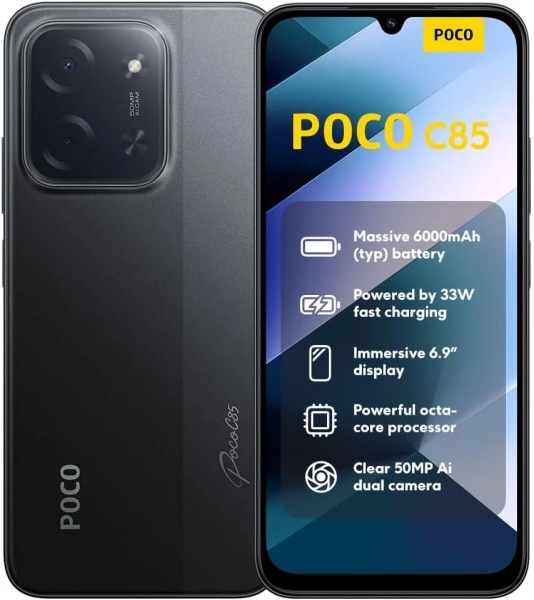 Xiaomi POCO C85 256GB 8GB RAM entsperrt Smartphone (REF M026)