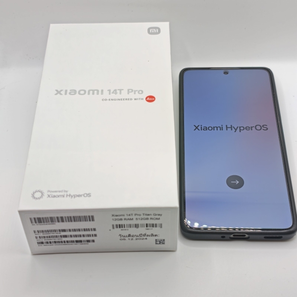 Xiaomi 14T Pro Smartphone silber entsperrt Global Version 12gb 528GB 2407FPN8EG