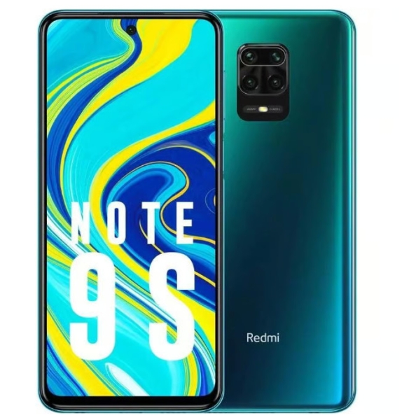 Xiaomi Redmi Note 9S 4G Smartphone Aurora Blue 64GB (Entsperrt) Android – C-Ware