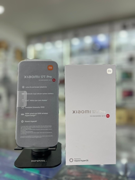 Handy Smartphone Xiaomi 17T Pro 5G 6,83 12+512GB Dual Sim Deep Blue Neuwertig !