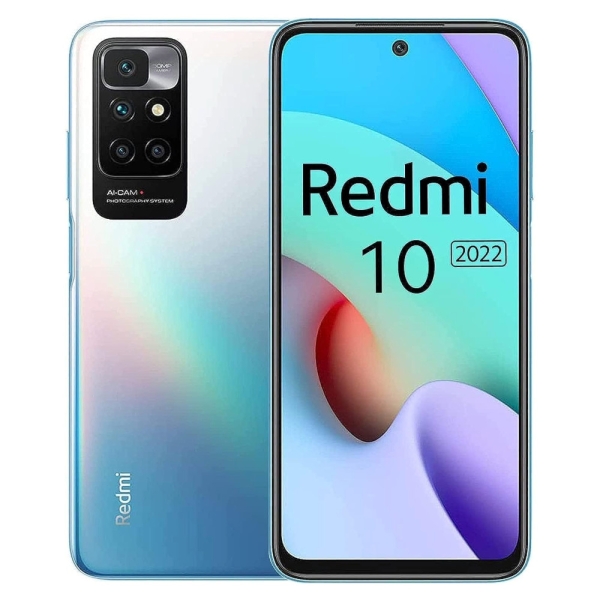Xiaomi Redmi 10 2022 128GB Blau Sehr Guter Zustand Entsperrt Android Smartphone