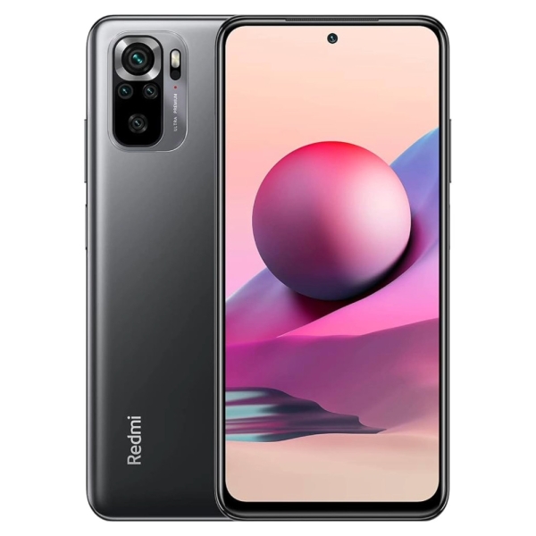 Xiaomi Redmi Note 10s 64GB grau guter Zustand entsperrt Android Smartphone