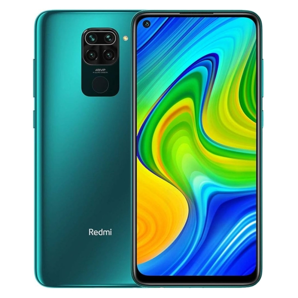 Xiaomi Redmi Note 9 128GB grün guter Zustand entsperrt Android Smartphone