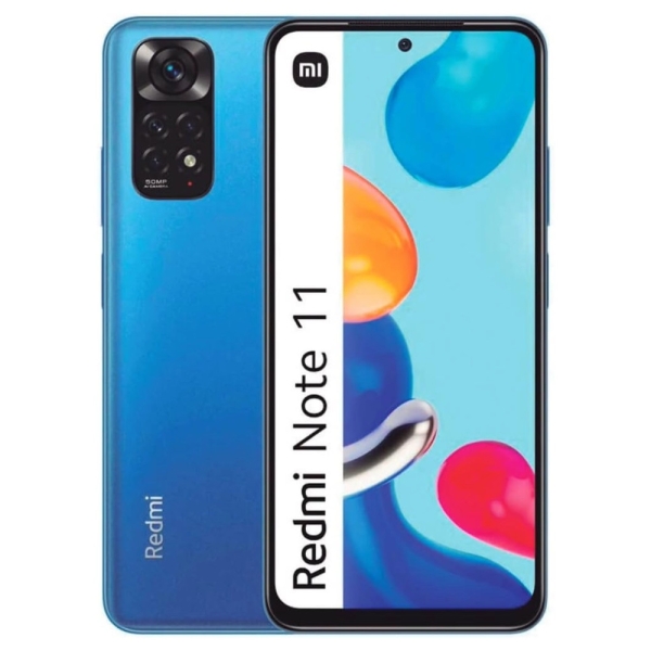 Xiaomi Redmi Note 11 64GB blau fairer Zustand entsperrt Android Smartphone