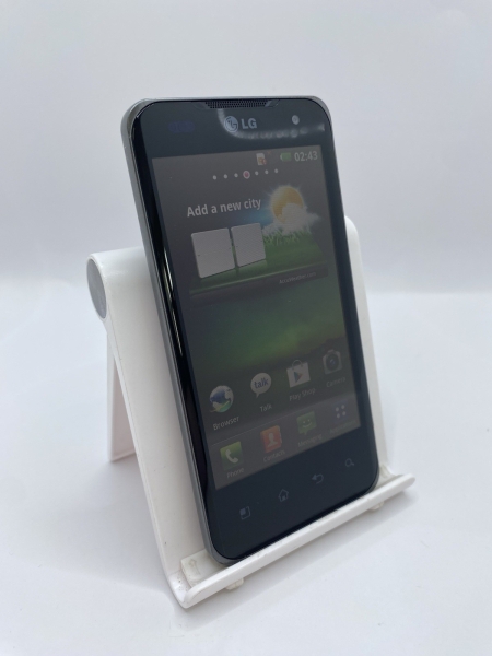 LG Optimus 2X P990 schwarz entsperrt 8GB 4,0″ 8MP Android Smartphone unvollständig