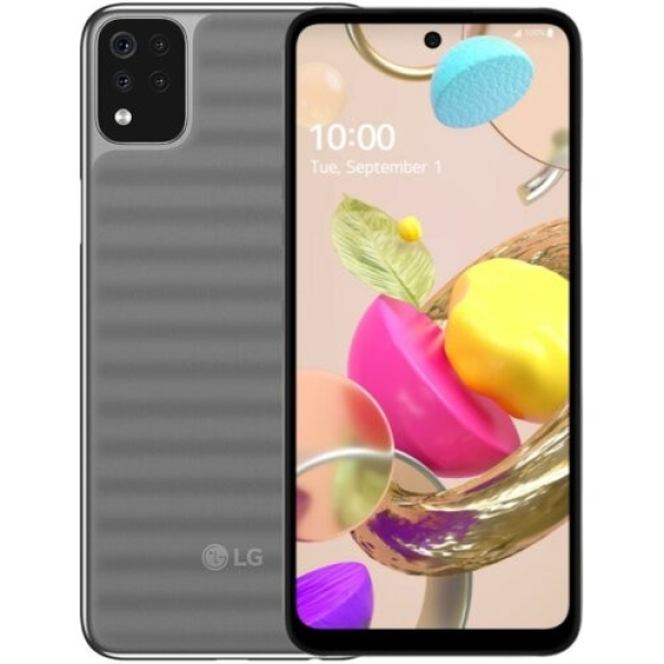 Smartphone LG K42 LM-K420EMW Grau ohne Simlock Garantie | Helle Flecken