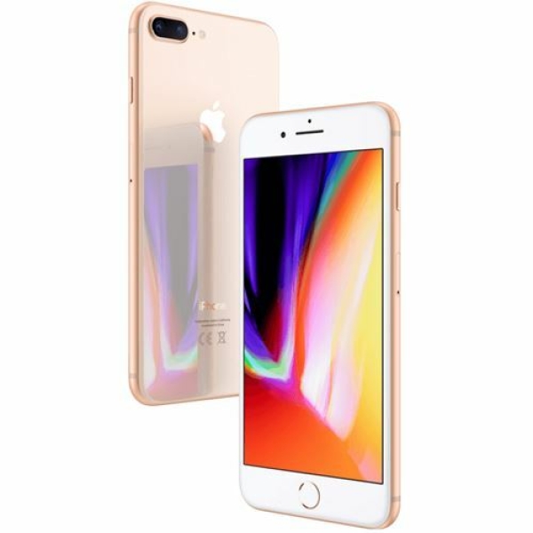 Apple iPhone 8 Plus 64GB entsperrt Handy, gold – UK-Modell – GUT B+