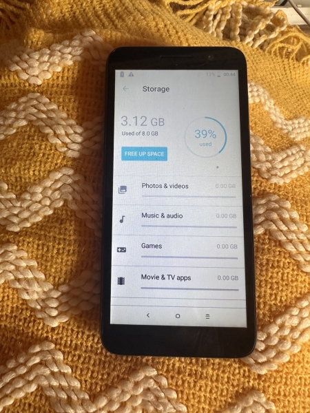 Alcatel 1 5033X 8GB schwarz Android Smartphone + 32GB microSD
