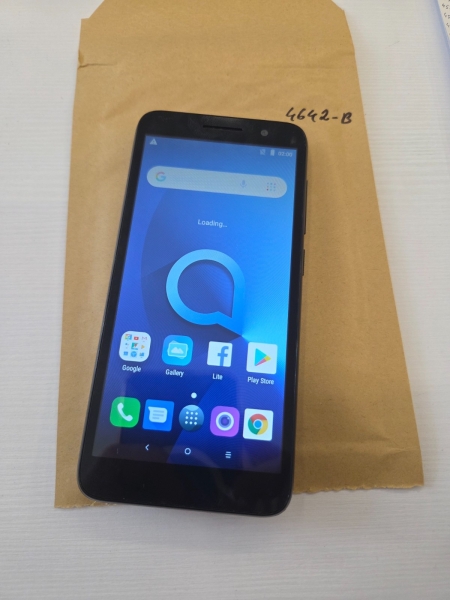 ALCATEL ONE HANDY SMARTPHONE 5033X 8GB 5MP 5″ DISPLAY SILBER RÜCKSEITE – FUNKTIONIERT