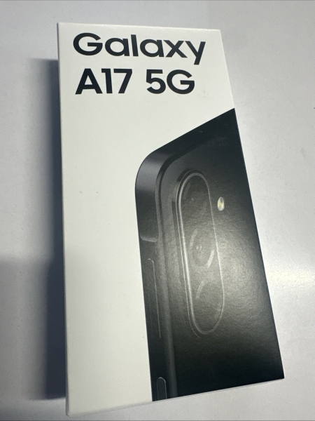 Neu versiegelt Samsung Galaxy A17 5G schwarz 128GB entsperrt Android Smartphone UK