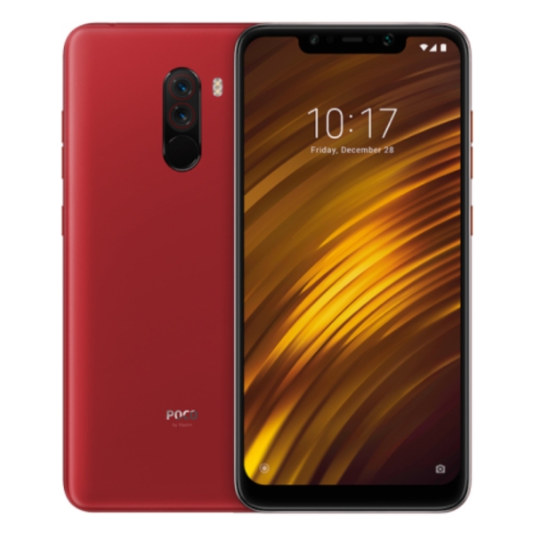 Xiaomi Pocophone F1 64GB rot fairer Zustand entsperrt Android Smartphone