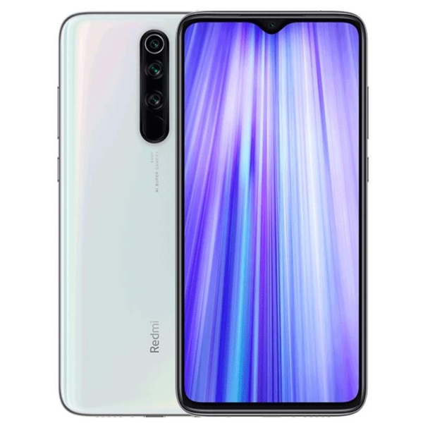 Xiaomi Redmi Note 8 Pro 128GB weiß fairer Zustand entsperrt Android Smartphone