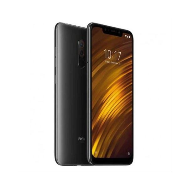 Xiaomi Pocophone F1 64GB schwarz fairer Zustand entsperrt Android Smartphone