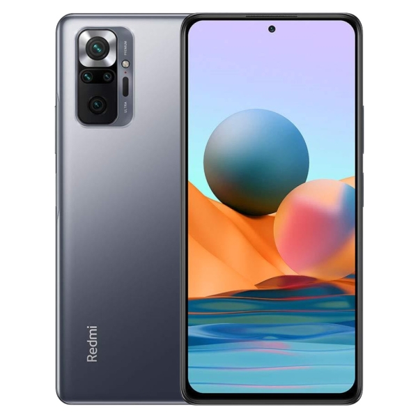Xiaomi Redmi Note 10 Pro 128GB schwarz fairer Zustand entsperrt Android Smartphone