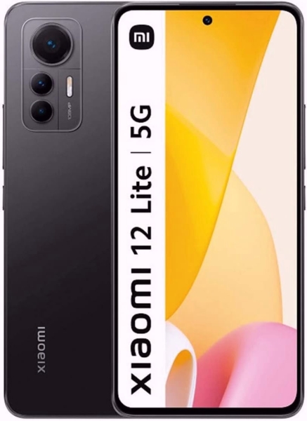 Xiaomi 12 Lite 5G 128GB 8GBRAM SCHWARZ entsperrt Android Smartphone UK KOSTENLOSER VERSAND