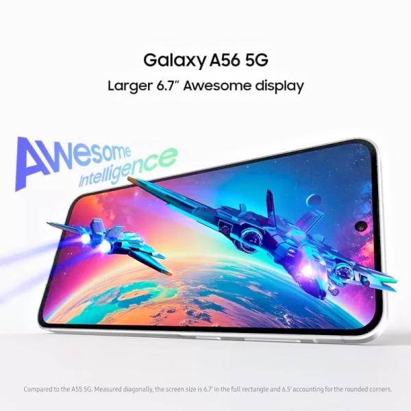 Neu Samsung Galaxy A56 5G VERSIEGELT 256GB Graphite 8GB entsperrt Smartphone war £599